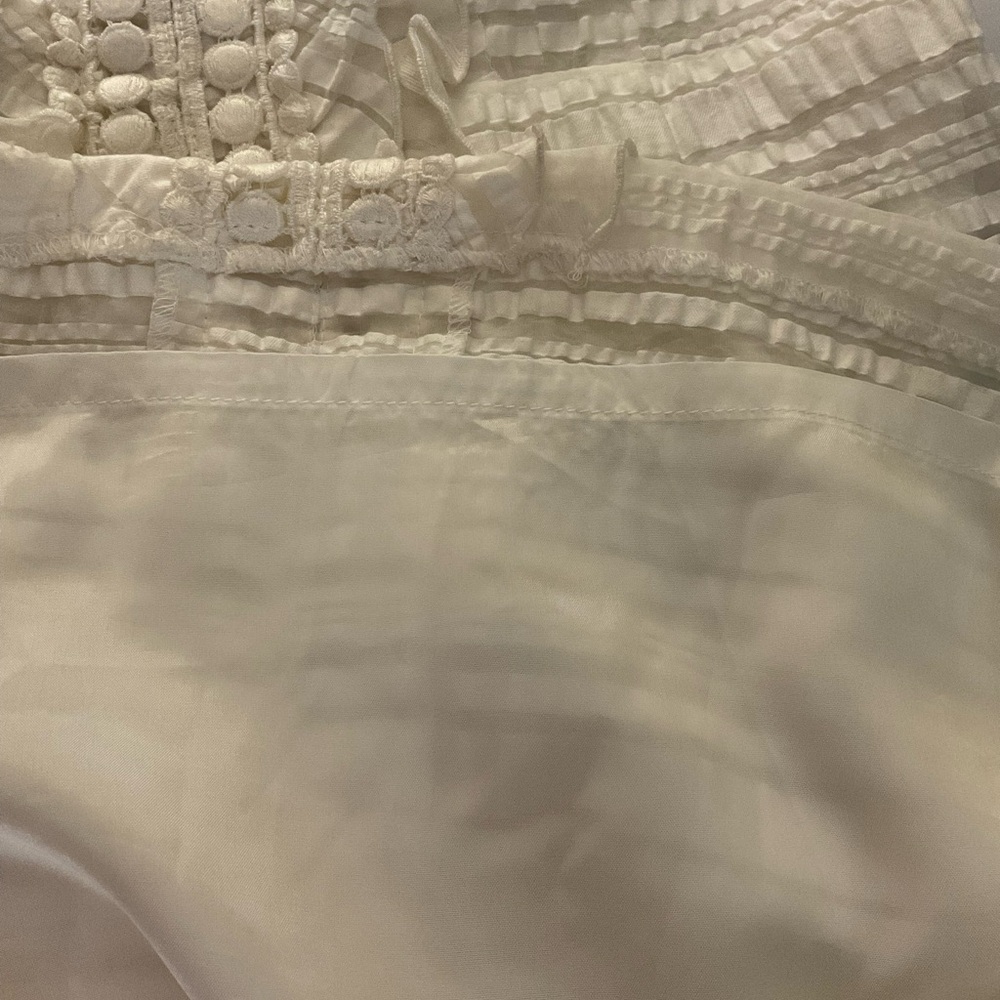 Nanette Lepore Alice ivory Sleeveless  dress Size‎ 4 - Picture 12 of 16